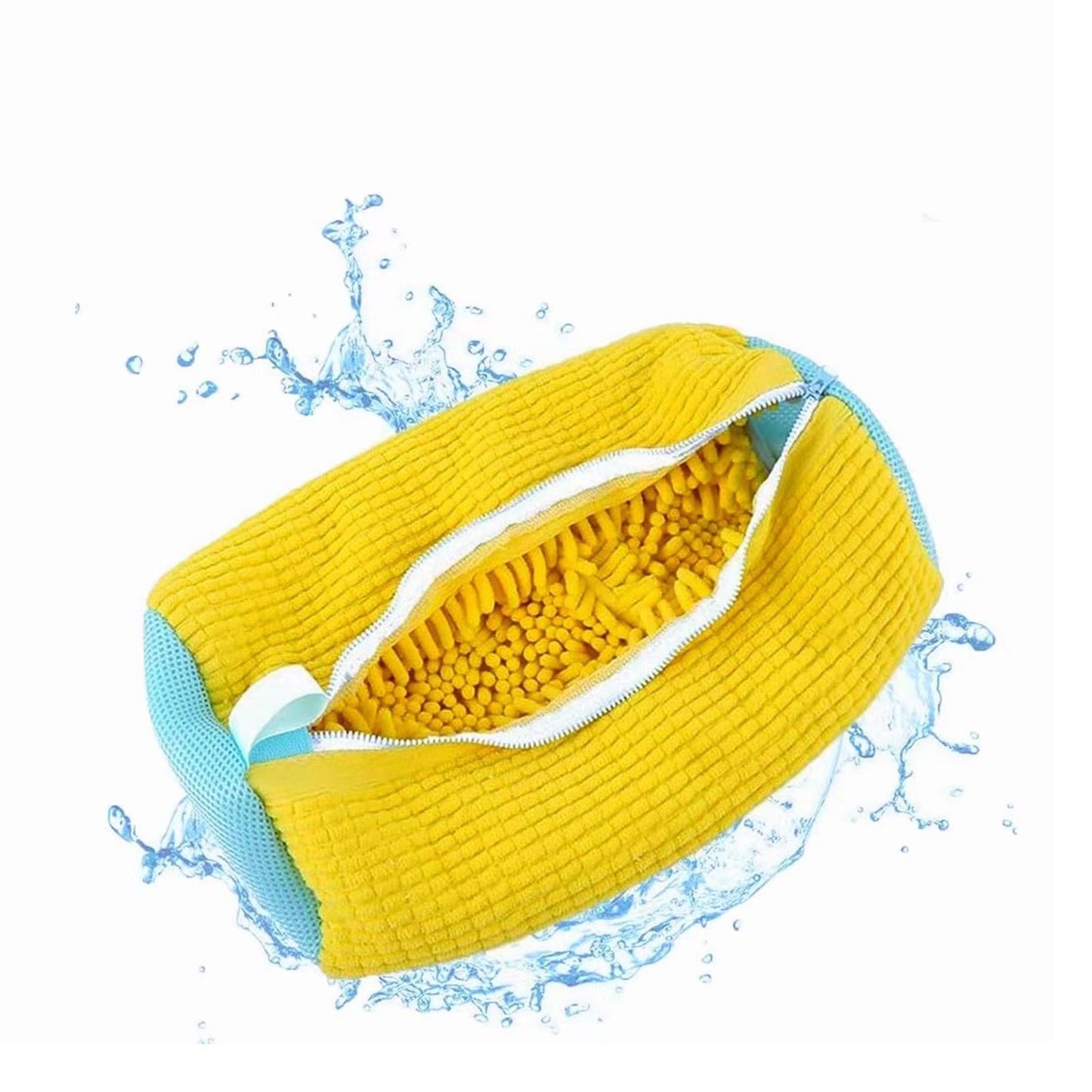 Shoe Wash Bag, Shoe Cleaning Bag,Reusable Zippered Shoe Laundry Bag for Washing Machines, Lightweight and Portable Laundry Bag for Sneakers and Running Shoes(2 packs)