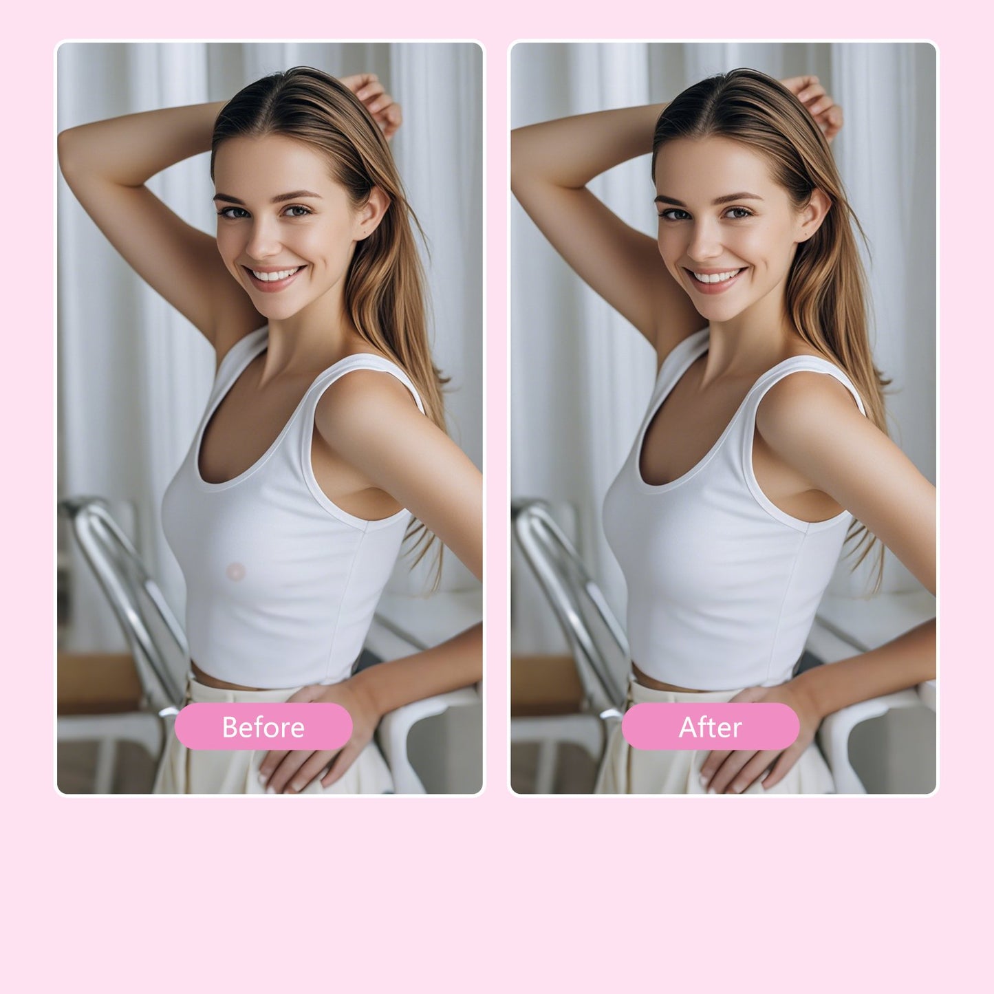 Sticky Bra Pads Inserts with Nipple Covers, Double Sided Sticky Bra Pads Inserts, Ultra Instant Lift Sticky Bra Push Up Bra Pads Inserts, Breast Enhancers Inserts