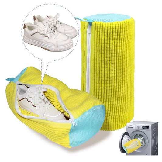 Shoe Wash Bag, Shoe Cleaning Bag,Reusable Zippered Shoe Laundry Bag for Washing Machines, Lightweight and Portable Laundry Bag for Sneakers and Running Shoes(2 packs)