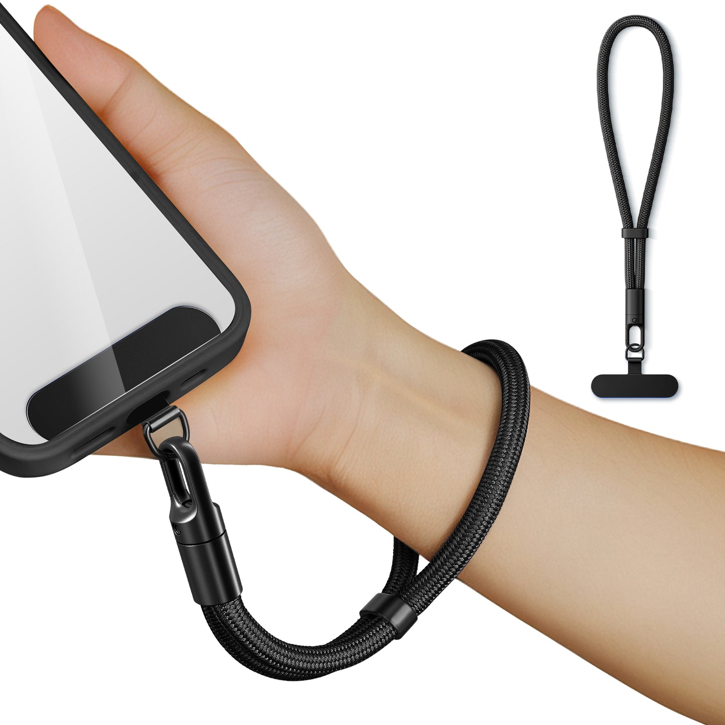 Universal Cell Phone Lanyard Strap for Hand & Wrist – Multifunctional Phone Patch Holder for Women & Men